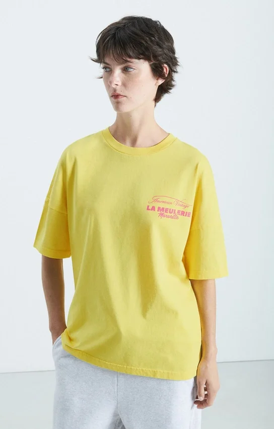 Unisex's t-shirt Fizvalley  Reference: MFIZ02AMLH25