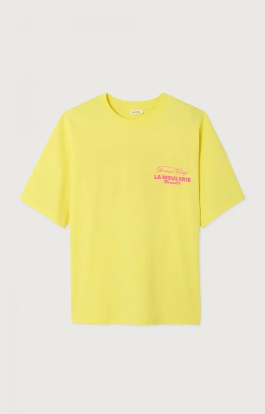 Unisex's t-shirt Fizvalley  Reference: MFIZ02AMLH25