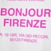 Unisex's t-shirt Firenze Reference: MFIZ25BFIRENZE