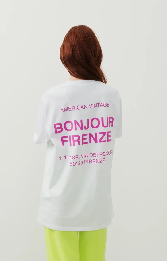 Unisex's t-shirt Firenze Reference: MFIZ25BFIRENZE