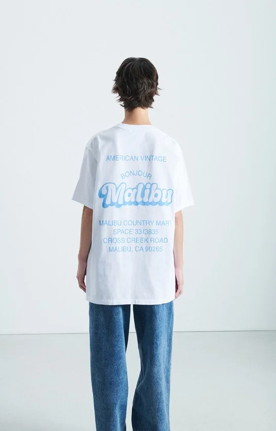 Unisex's t-shirt Fizvalley  Reference: MFIZ25BMALIBUH26