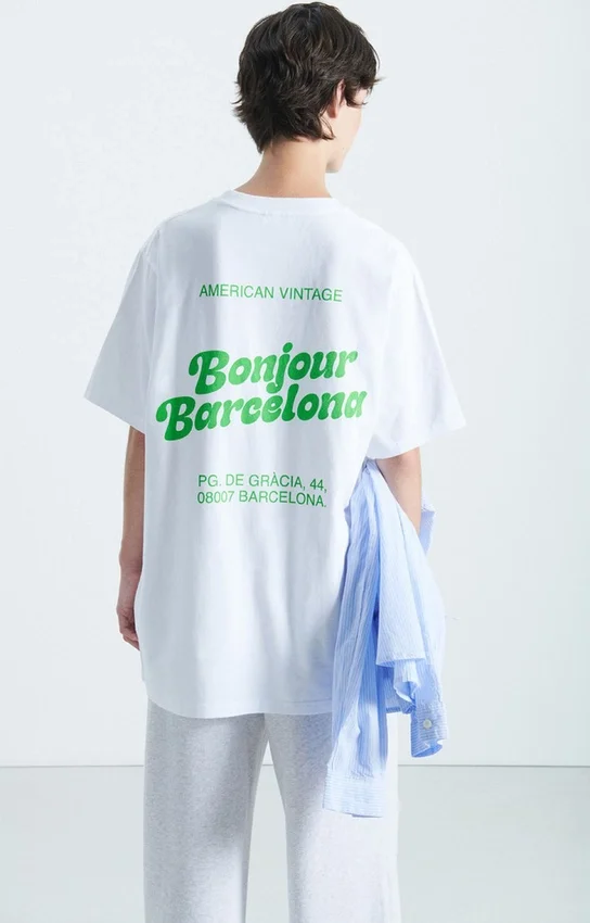 Unisex's t-shirt Fizvalley  Reference: MFIZ25BPASEOH26