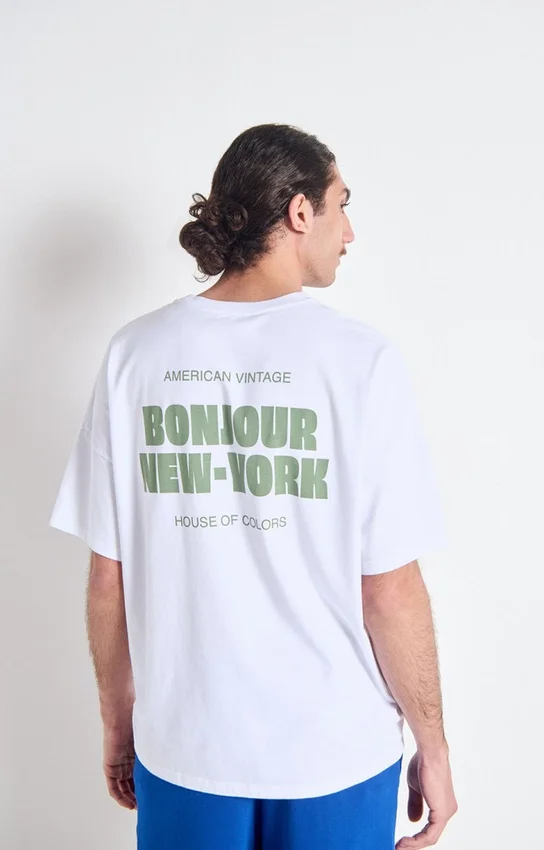 Unisex T-shirt Fizvalley -  Reference: MFIZ02AMH26