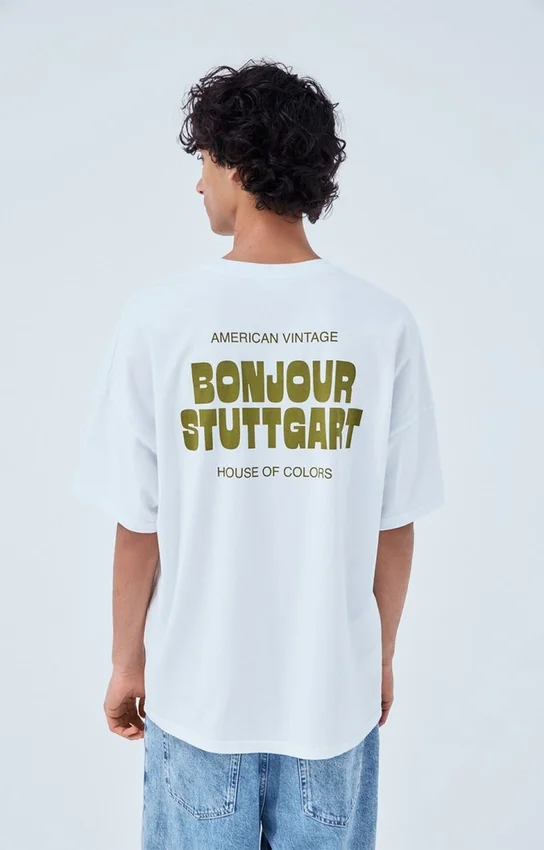 Unisex T-shirt Fizvalley -  Reference: MFIZ02AMH26