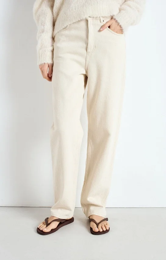 Women's straight jeans Tineborow Reference: TINE195H26